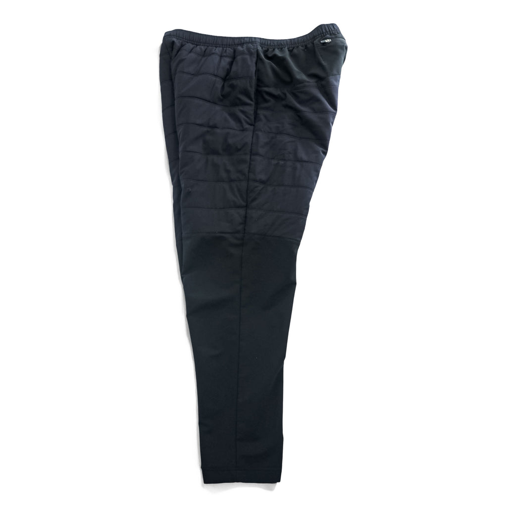 NEW BALANCE Light Padded Track Pants, Jersey, Size L, Black, Insulated, THE CITY ACTIVE AMP25034