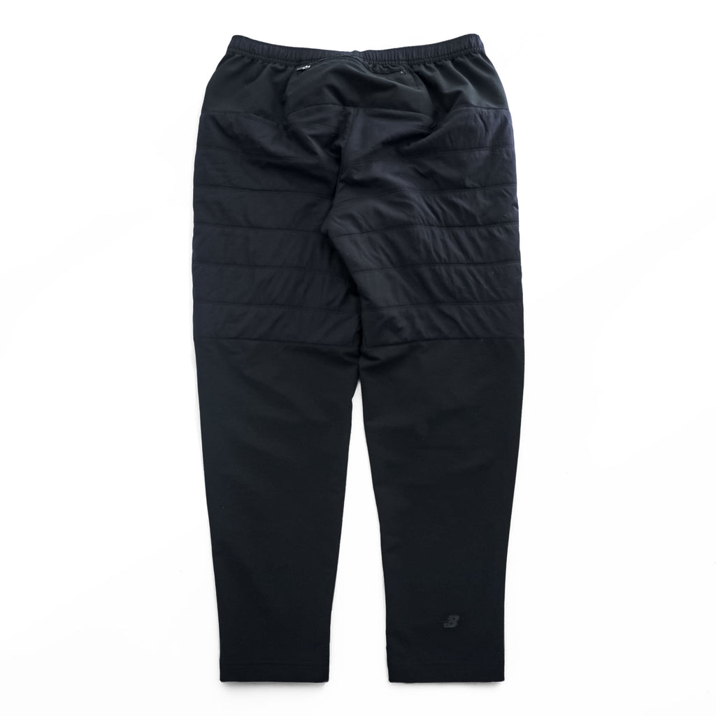 NEW BALANCE Light Padded Track Pants, Jersey, Size L, Black, Insulated, THE CITY ACTIVE AMP25034
