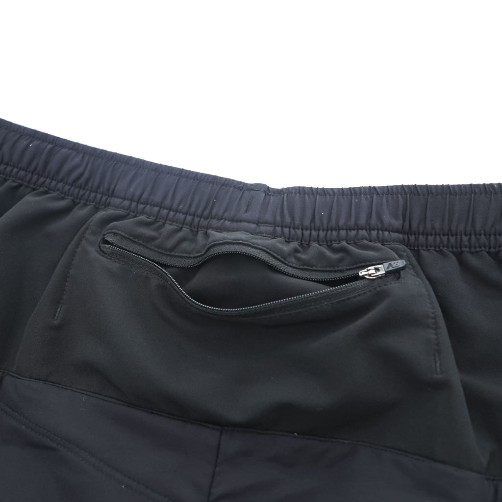 NEW BALANCE Light Padded Track Pants, Jersey, Size L, Black, Insulated, THE CITY ACTIVE AMP25034