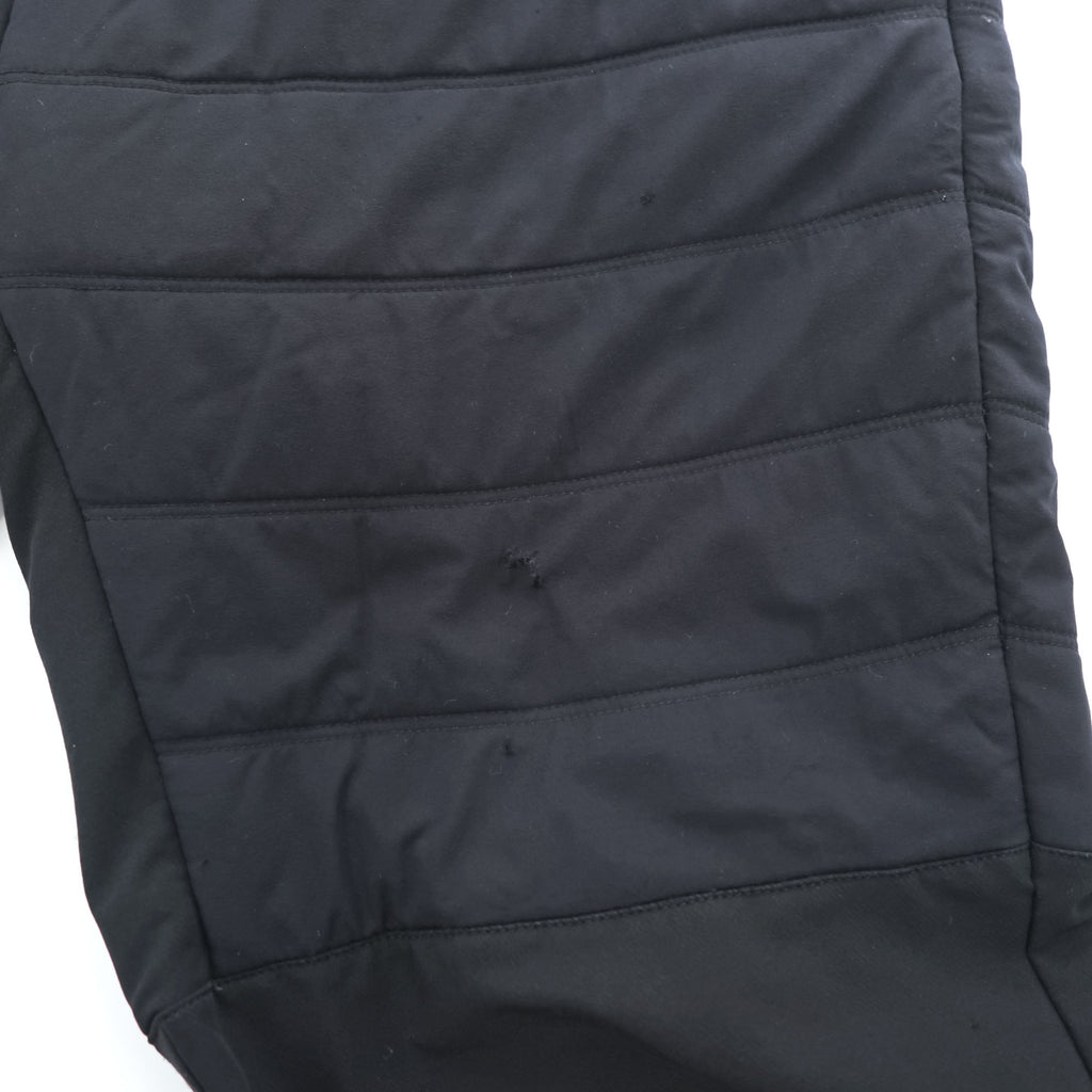 NEW BALANCE Light Padded Track Pants, Jersey, Size L, Black, Insulated, THE CITY ACTIVE AMP25034