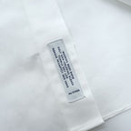 Brooks Brothers バンドカラー 長袖 シャツ XL ホワイト SLIM FIT ノンアイロン 胸ポケット