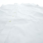 Brooks Brothers バンドカラー 長袖 シャツ XL ホワイト SLIM FIT ノンアイロン 胸ポケット