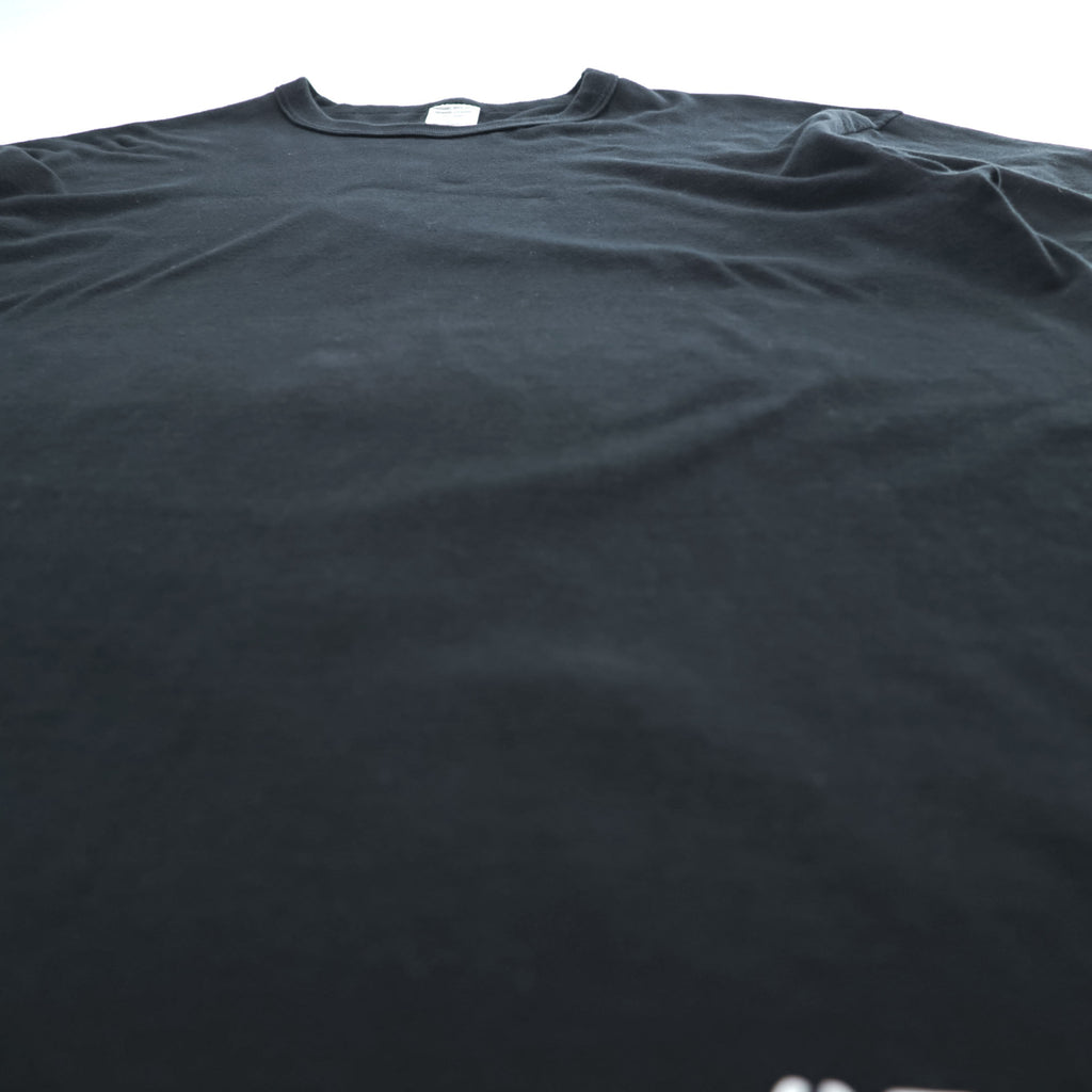 BUZZ RICKSON'S Japan Made T-Shirt XXL Black TYPE1, CLASS1 Military Stencil Crewneck