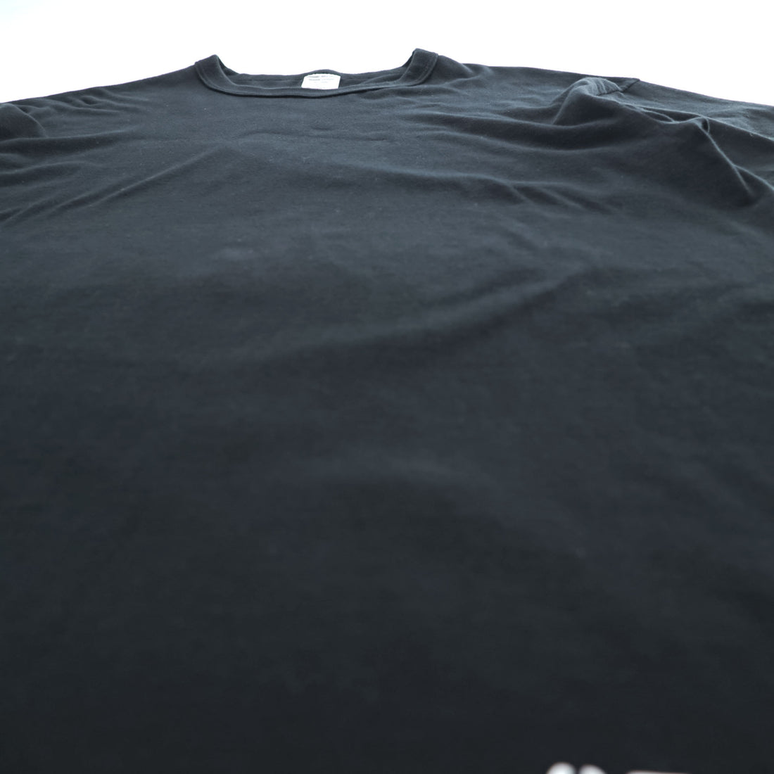 BUZZ RICKSON'S Japan Made T-Shirt XXL Black TYPE1, CLASS1 Military Stencil Crewneck
