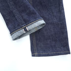 blackmeans 日本製 セルヴィッヂ デニムパンツ Hiroshima Denim TAPERED ジーンズ M インディゴ ブルー ストレート VINTAGE INDIGO 945-70HDP03-1