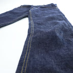 blackmeans 日本製 セルヴィッヂ デニムパンツ Hiroshima Denim TAPERED ジーンズ M インディゴ ブルー ストレート VINTAGE INDIGO 945-70HDP03-1