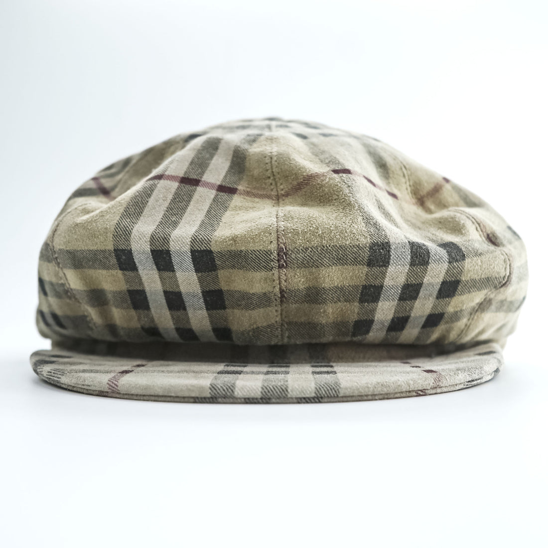 BURBERRY LONDON ノバチェック キャスケット ニュースボーイ キャップ ベージュ ハンチング