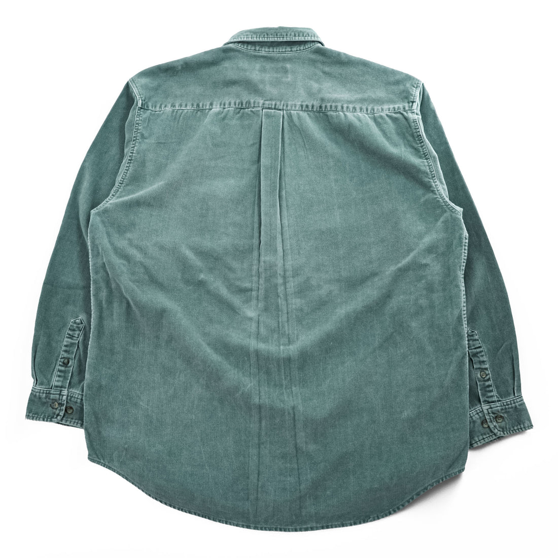 Eddie Bauer 00年代 ヴィンテージ 長袖 ボタンダウンシャツ XL コーデュロイ 胸ポケット ビッグサイズ