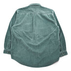 Eddie Bauer 00年代 ヴィンテージ 長袖 ボタンダウンシャツ XL コーデュロイ 胸ポケット ビッグサイズ