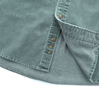 Eddie Bauer 00年代 ヴィンテージ 長袖 ボタンダウンシャツ XL コーデュロイ 胸ポケット ビッグサイズ