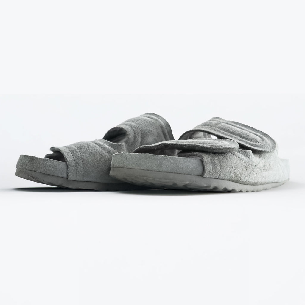 BIRKENSTOCK × toogood Sandals The Mud Larker Leather Sandals size US9 Gray Suede Leather