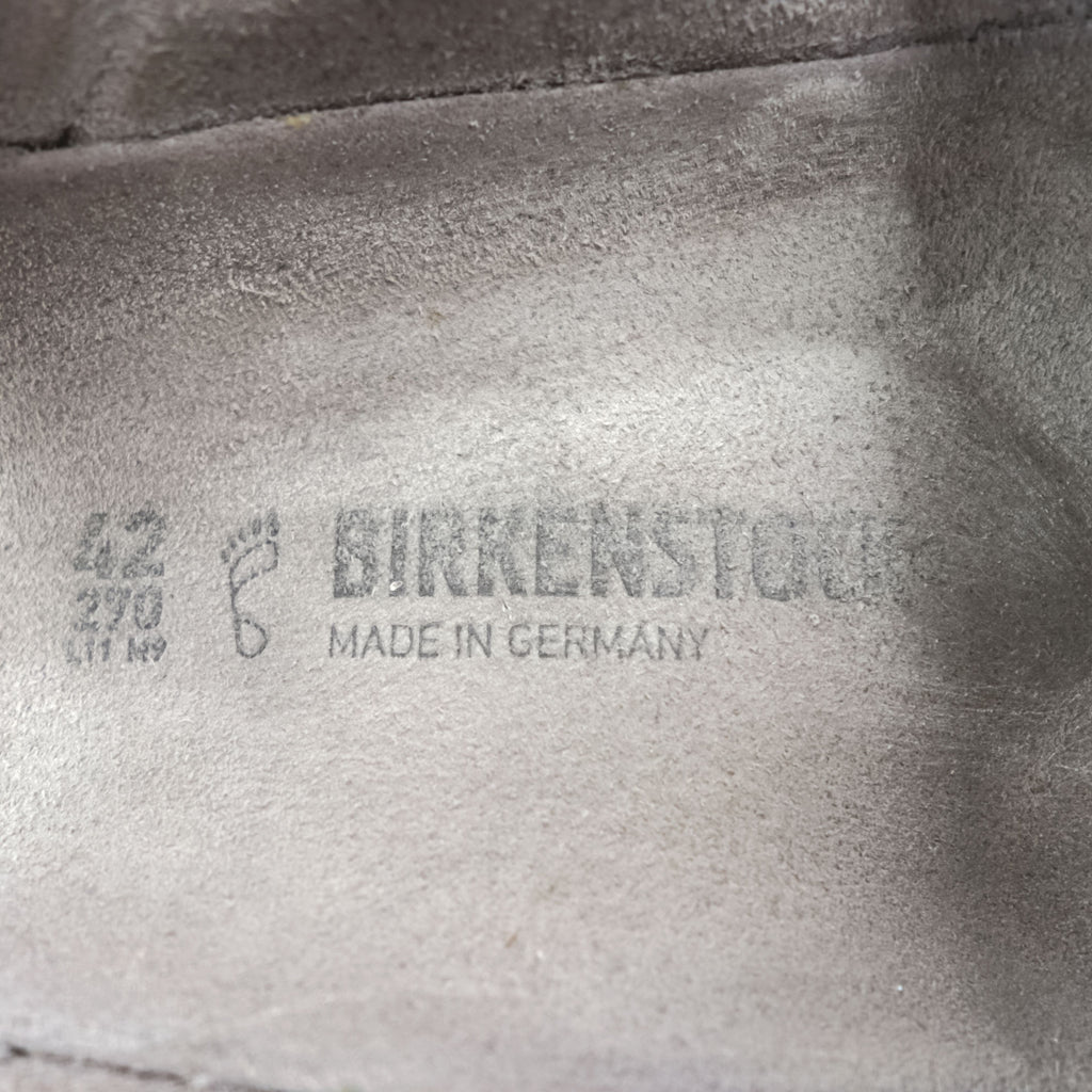 BIRKENSTOCK × toogood Sandals The Mud Larker Leather Sandals size US9 Gray Suede Leather