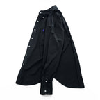 Ralph Lauren 90s Vintage Long-Sleeve Button-Down Shirt, Size M, Black, Small Pony Logo Embroidery