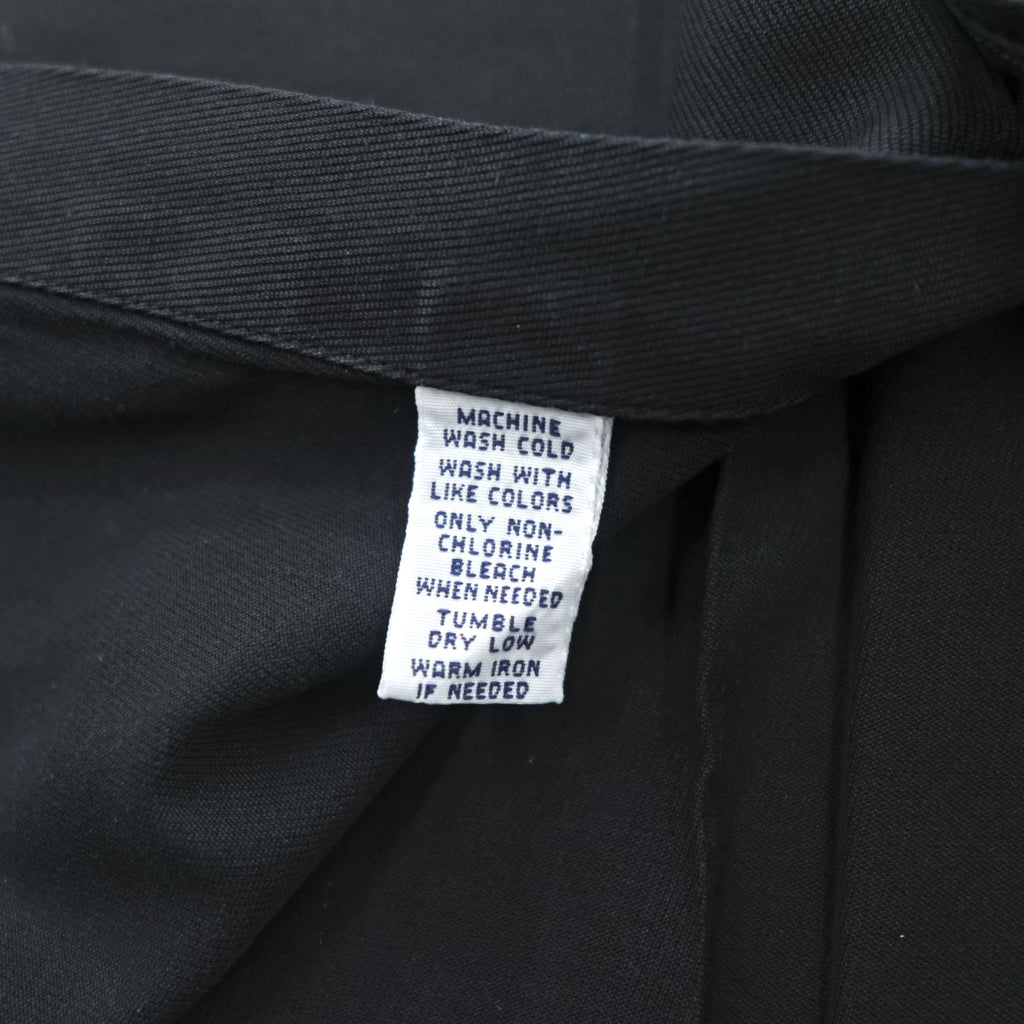 Ralph Lauren 90s Vintage Long-Sleeve Button-Down Shirt, Size M, Black, Small Pony Logo Embroidery
