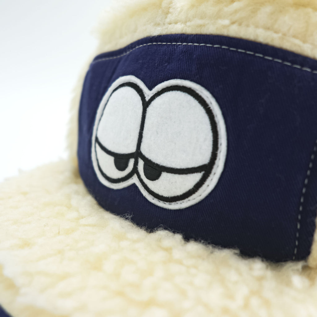 THE Mongolian Chops Japan Made Fleece Boa Monster Cap