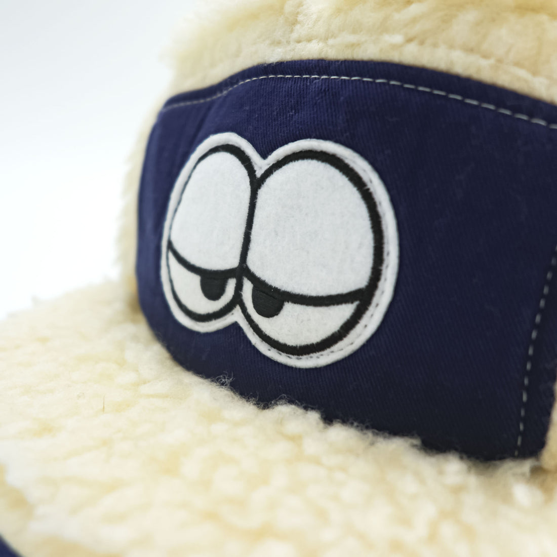 THE Mongolian Chops Japan Made Fleece Boa Monster Cap