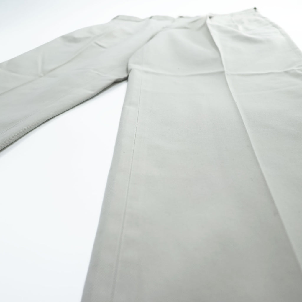 Brooks Brothers ワイド 2タック チノパンツ スラックス L ベージュ プリーツ ダブルカフス ADVANTAGE CHINO ELLIOT 346