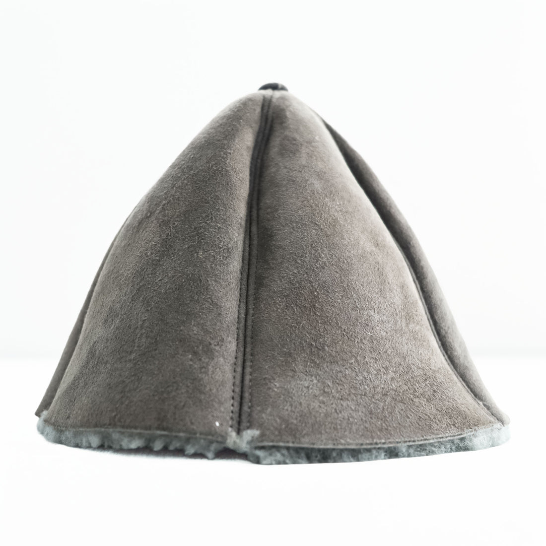 Hender Scheme 日本製 チューリップハット mouton tulip hat グレー 羊革 シープレザー