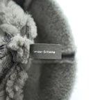 Hender Scheme 日本製 チューリップハット mouton tulip hat グレー 羊革 シープレザー