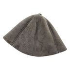 Hender Scheme 日本製 チューリップハット mouton tulip hat グレー 羊革 シープレザー
