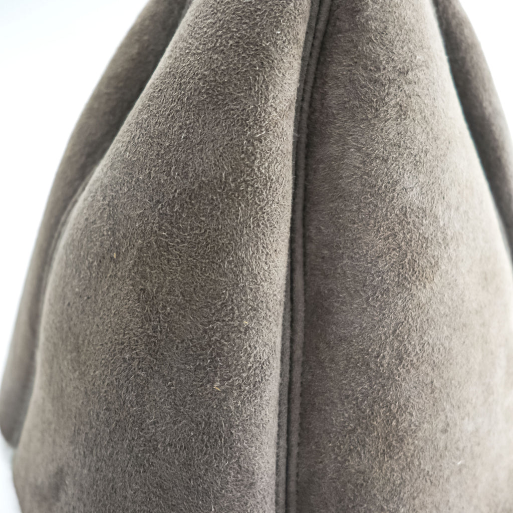 Hender Scheme 日本製 チューリップハット mouton tulip hat グレー 羊革 シープレザー