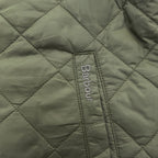 Barbour キルティングジャケット MAESBURY QUILT L ダブルジップ IDEAL 比翼 ボタン 中綿 コーデュロイ襟 MQU1110OL72