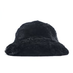 Givenchy Faux Fur Baseball Cap Black 4G Buckle Made in Italy