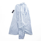 CHAPS オックスフォード 長袖 ボタンダウンシャツ XL ブルー ストライプ 胸ポケット 未使用品