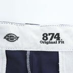 Dickies 874 オリジナルフィット チノ ワークパンツ 33 x 32 Original FIt ネイビー コットン