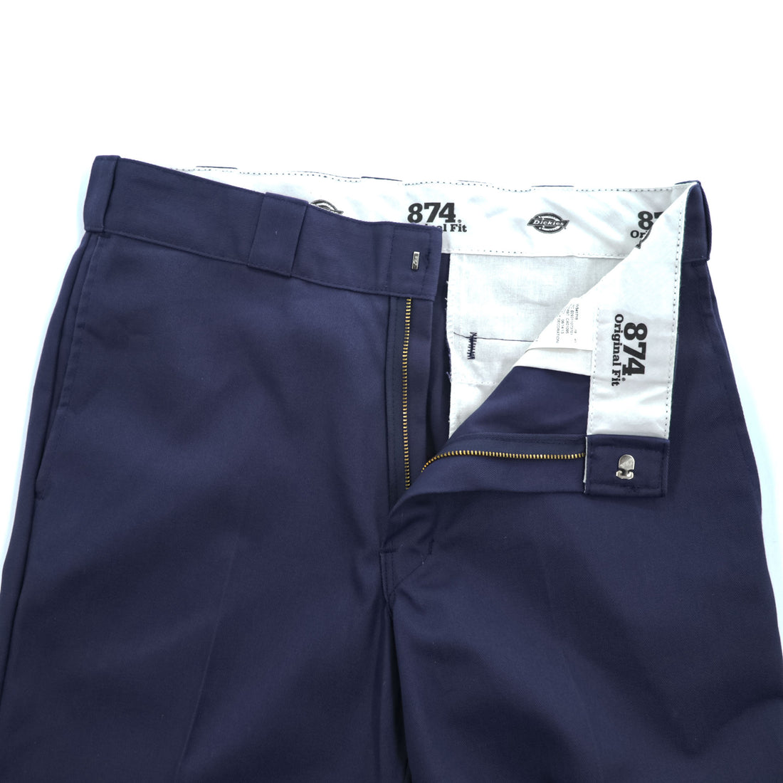 Dickies 874 オリジナルフィット チノ ワークパンツ 33 x 32 Original FIt ネイビー コットン