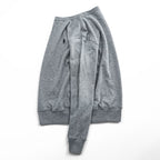 Polo Ralph Lauren V-neck Sweatshirt, Size M, Gray, Small Pony Logo Embroidery, Fleece Lining
