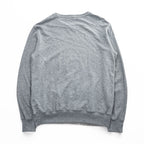 Polo Ralph Lauren V-neck Sweatshirt, Size M, Gray, Small Pony Logo Embroidery, Fleece Lining