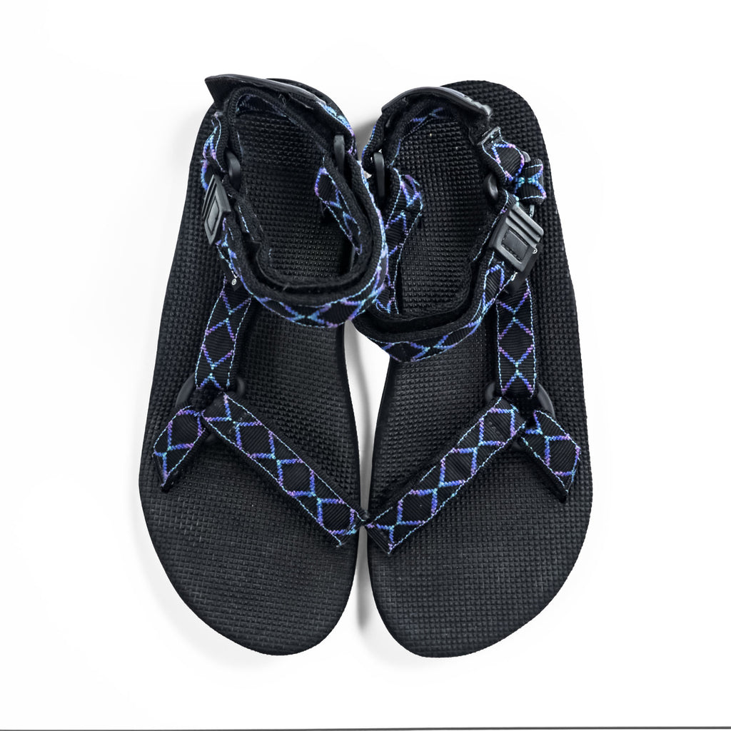 Teva ハリケーン Hurricane スポーツ サンダル 27cm ブラック ブルー ストラップ