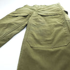 90年代 チェコ スロバキア軍 ヴィンテージ M85 ミリタリー カーゴパンツ M カーキ Zekon Michalovce サスペンダーボタン ダブルニー