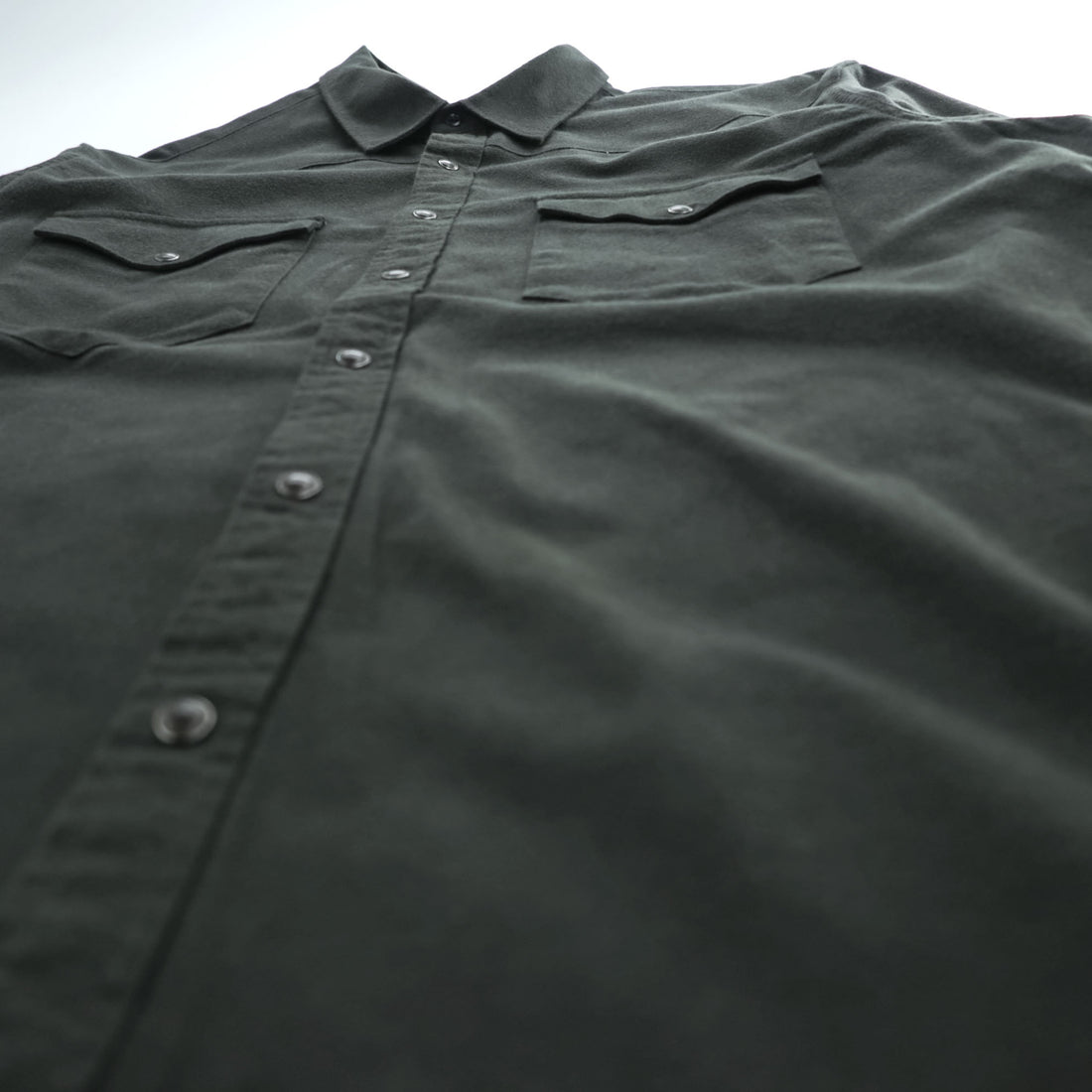 FILSON Long-Sleeve Western Shirt, Size XL, Khaki, Western Trim Fit, Snap Buttons