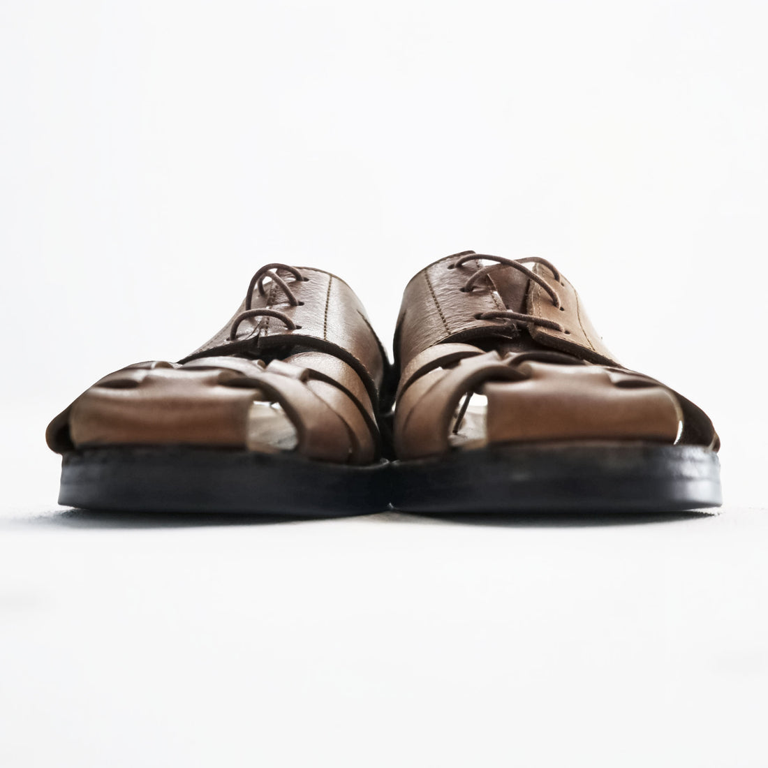 Hender Scheme レザー グルカサンダル 27~27.5cm ブラウン Vibramソール