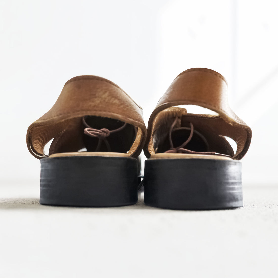 Hender Scheme レザー グルカサンダル 27~27.5cm ブラウン Vibramソール