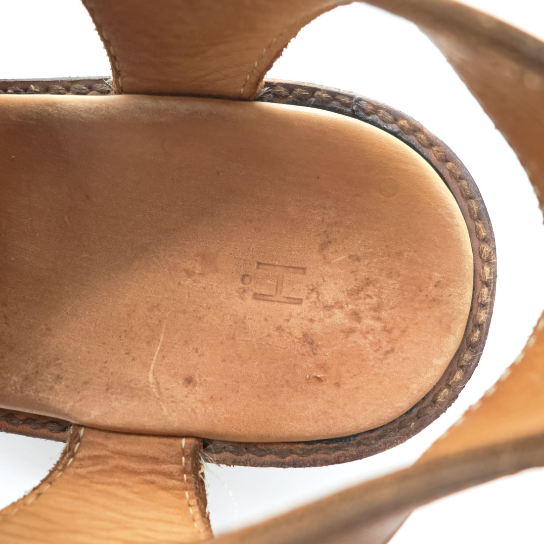 Hender Scheme レザー グルカサンダル 27~27.5cm ブラウン Vibramソール