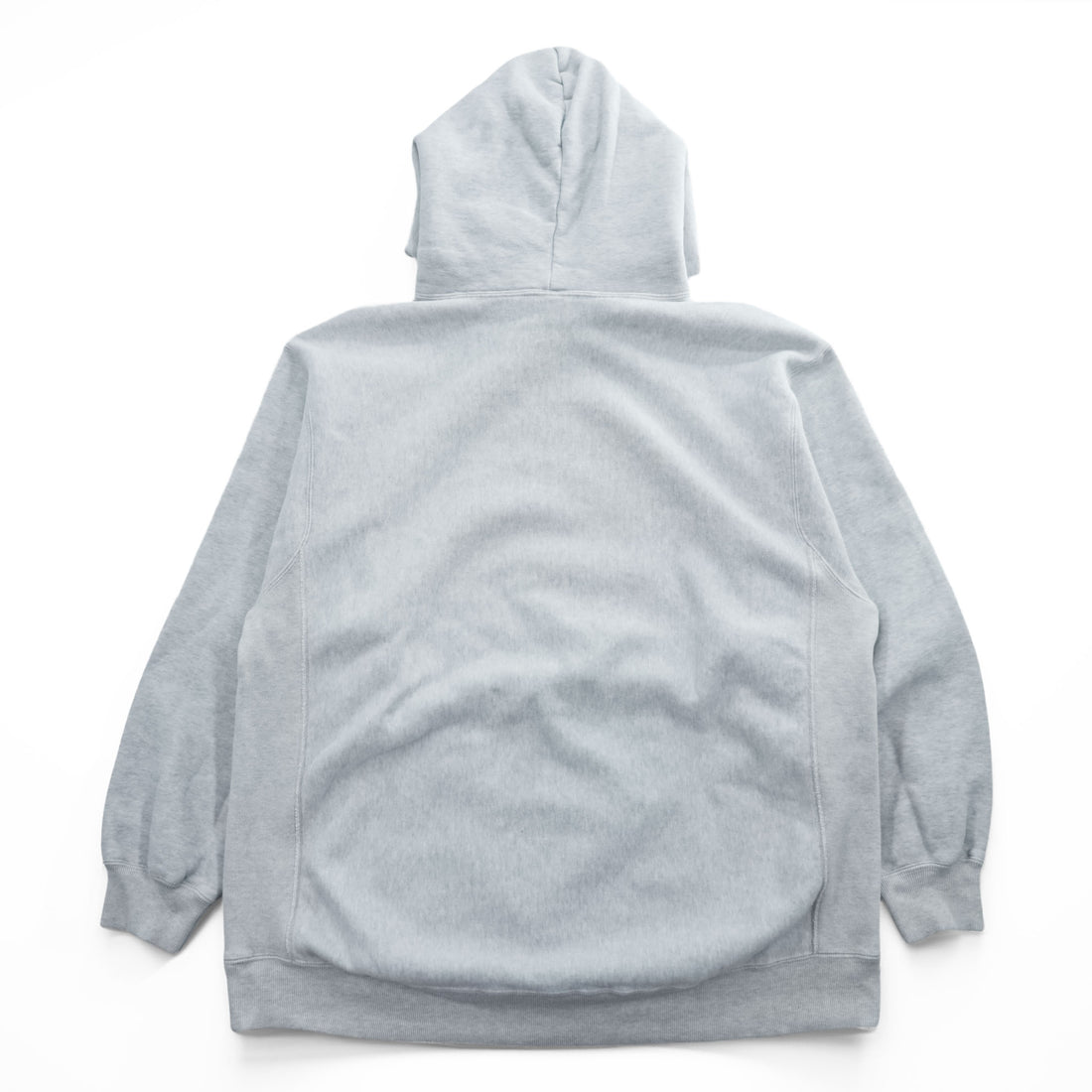 BUZZ RICKSON'S Japan Made Reverse Weave Pullover Hoodie L Gray BEAMS Exclusive US NAVY Arch Logo BR69085BM