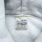 BUZZ RICKSON'S Japan Made Reverse Weave Pullover Hoodie L Gray BEAMS Exclusive US NAVY Arch Logo BR69085BM