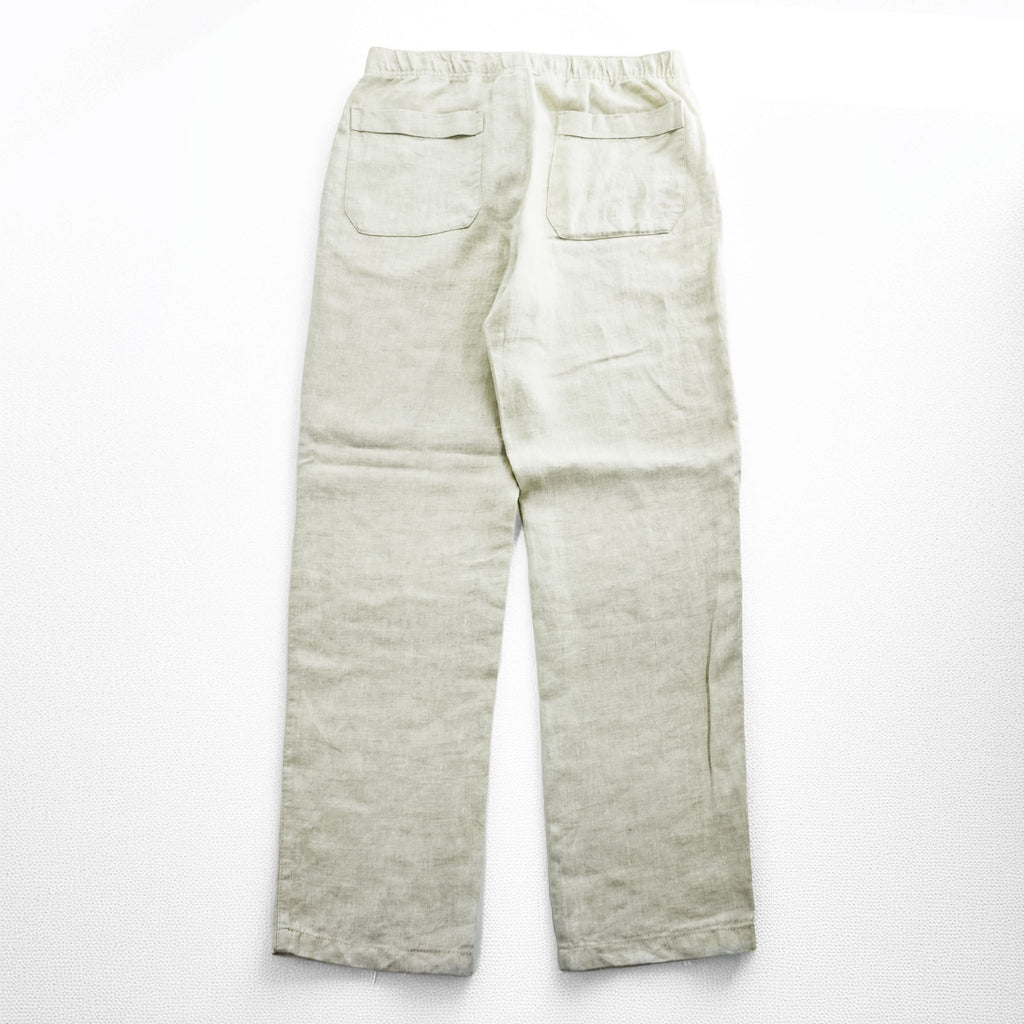 OCEAN & COAST Wide Linen Easy Pants M Beige