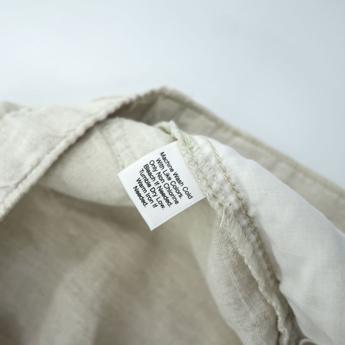OCEAN & COAST Wide Linen Easy Pants M Beige