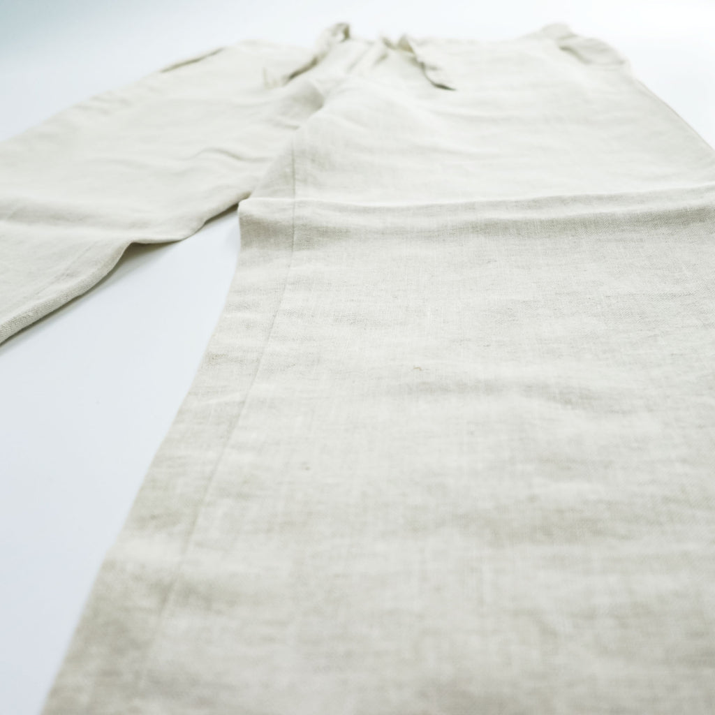 OCEAN & COAST Wide Linen Easy Pants M Beige