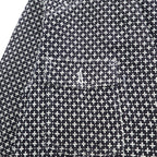 Sasquatchfabrix. Japan Made Sashiko Style Pattern Chore Jacket Black White Cotton Work Jacket