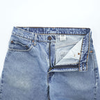 Levi Strauss 90s Vintage 505 REGULAR FIT STRAIGHT LEG Blue Denim Jeans M Made in Colombia 00505-4891