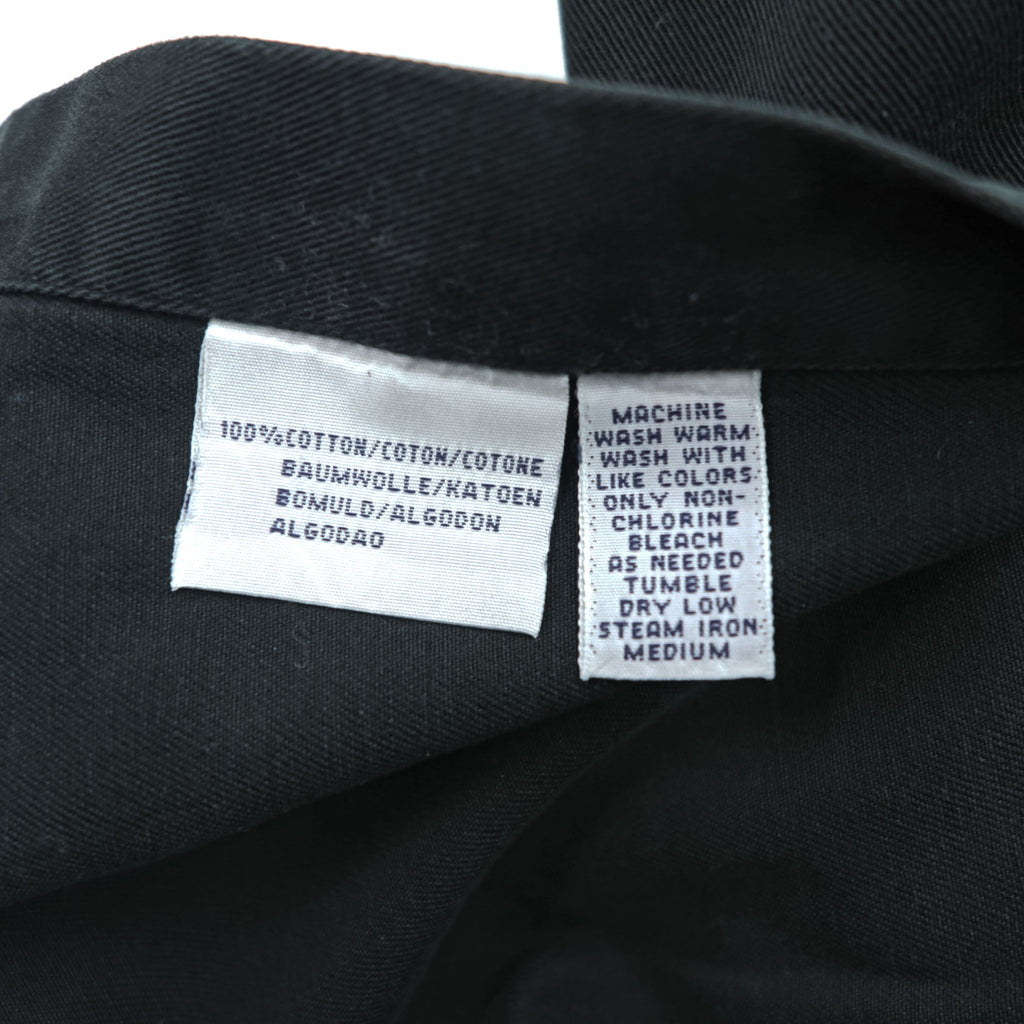 Polo Ralph Lauren 90s Vintage Long-Sleeve Button-Down Shirt, BLAKE, Size XL, Black Oxford, Small Pony Logo Embroidery, Big Size