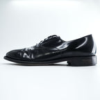 JOHNSTON&MURPHY レザー ドレスシューズ 革靴 28cm ストレートチップ 内羽根 オックスフォード HAND CRAFTED 9832 110 0802V