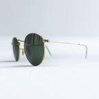 Ray-Ban イタリア製 ラウンドメタル サングラス ゴールド ROUND METAL B&L RB3447 001 50_21 145 3N