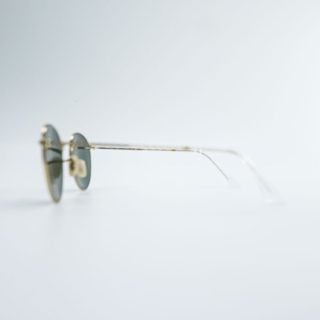 Ray-Ban イタリア製 ラウンドメタル サングラス ゴールド ROUND METAL B&L RB3447 001 50_21 145 3N