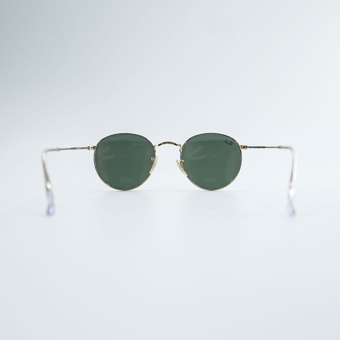 Ray-Ban イタリア製 ラウンドメタル サングラス ゴールド ROUND METAL B&L RB3447 001 50_21 145 3N